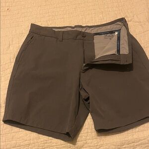 Vineyard Vines Dark Brown Flat Front Shorts